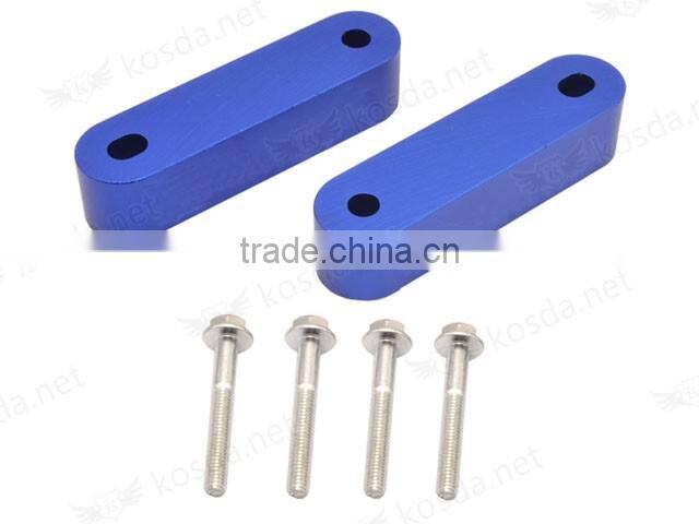 Red/Blue/Black/Gold/Silver/Purple/Green Hood Risers Spacer Fit For civi EF EG EK