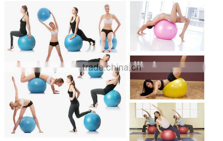 high quality PVC inflatable mum body fitness ball