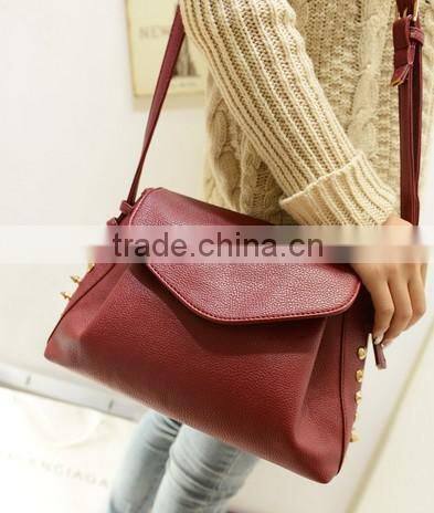 new design bag lady cute rivets accessory cross body bag