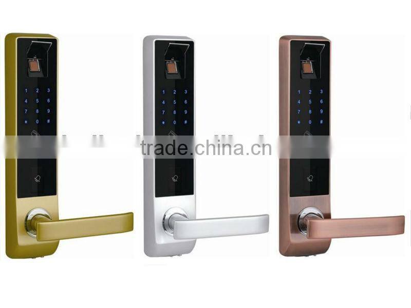 Fingerprint Locks For Steel Door Video Doorphone