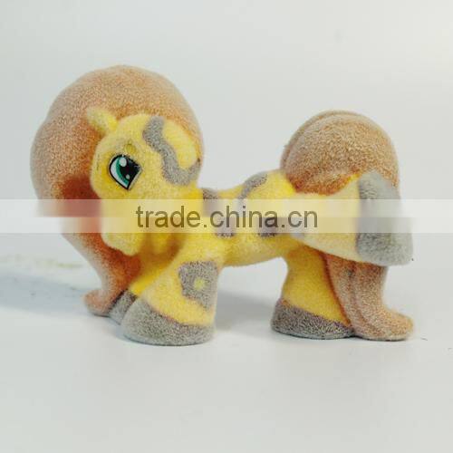 Small Flocking Little Pony with Crown.Colorful Little Pony for Children.