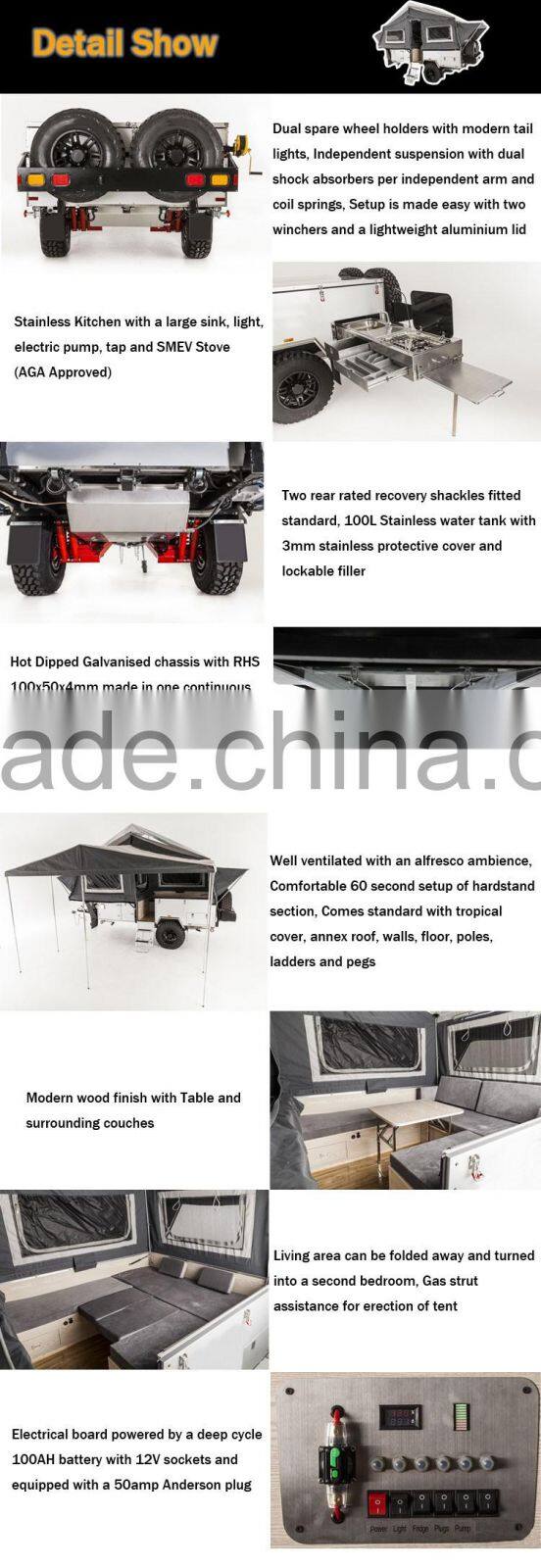 Forward Folding Camper Or Caravan Trailer For Sale