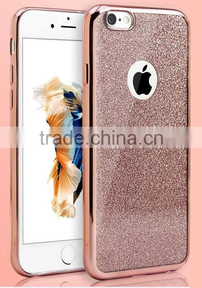 Bling Silicone Glitter Shock Proof TPU Phone Case Cover For Apple iPhone & Samsung