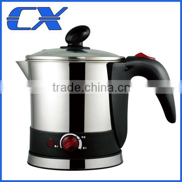 CX-802 1.5L Stainless Steel Noodle/Boiling Egg Kettle