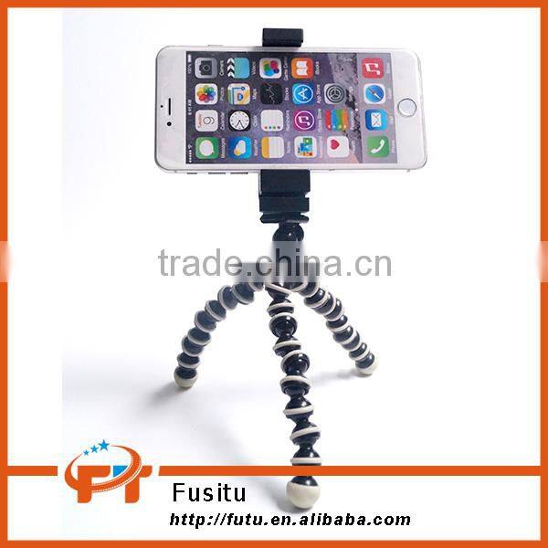 360 Degree Rotatable Clip Clamp for Smartphone Rotated Holder for iPhone 6