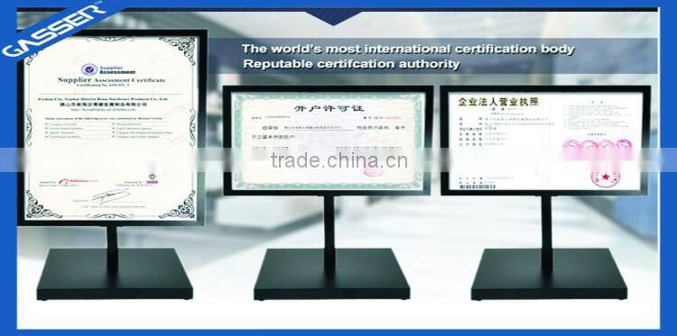 Factory custom display stand connected exhibition banner