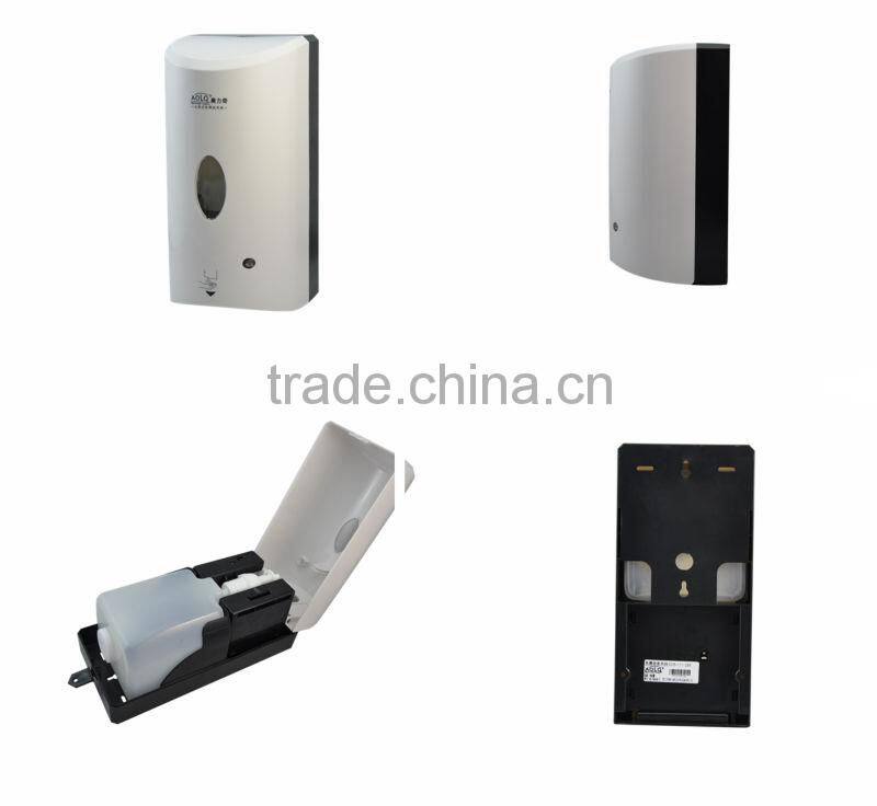 popular automatic antibacterial hand wash gel dispenser, Commerical 1200 ml ABS plastic touch free hand sanitizer