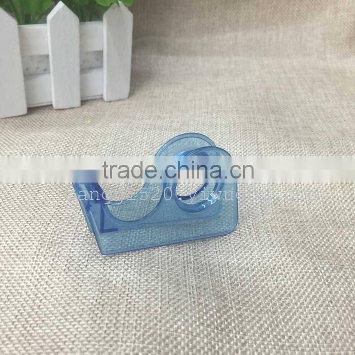 1.2 simple plastic tooth color tape dispenser custom make guest small tape dispenser