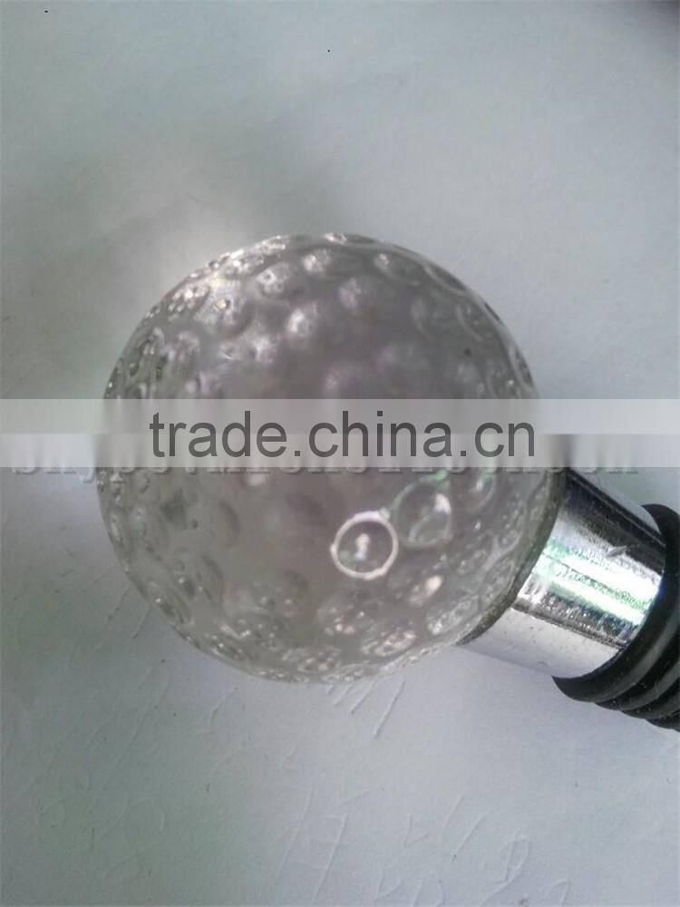 Popular golf ball shape wine stopper exist mold
