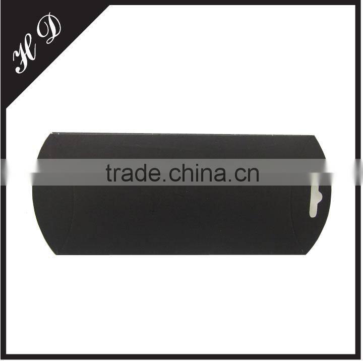 China Manufacture high quality paper custom clear plastic window pillow box