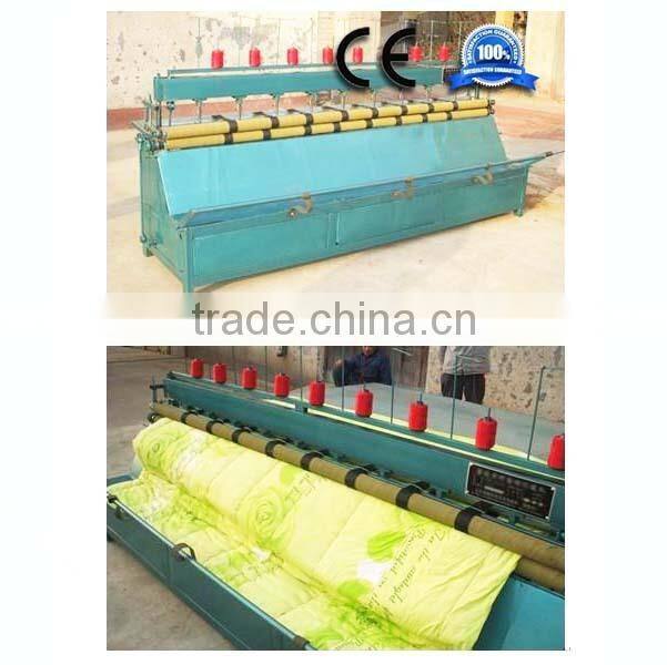High effiency straight line quilting machine