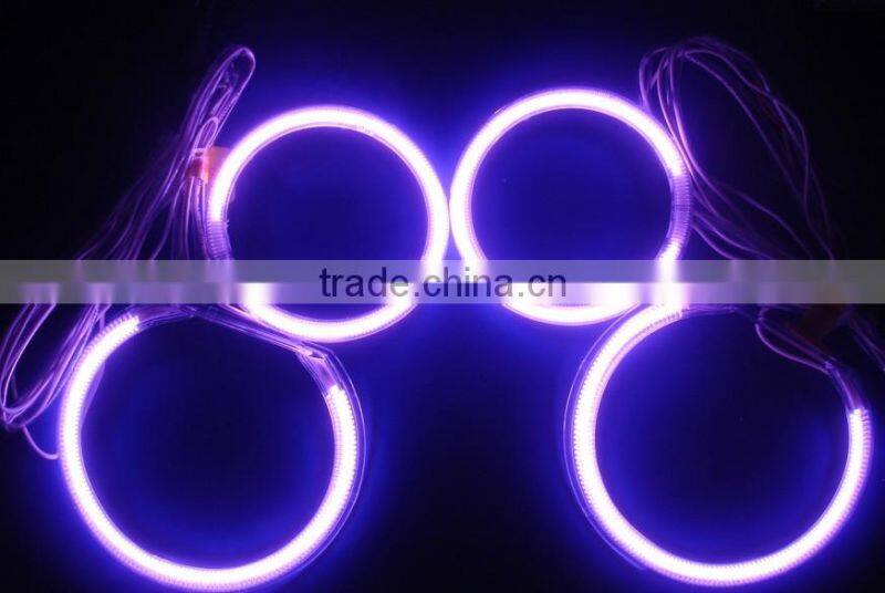 Purple CCFL angel eyes for special car