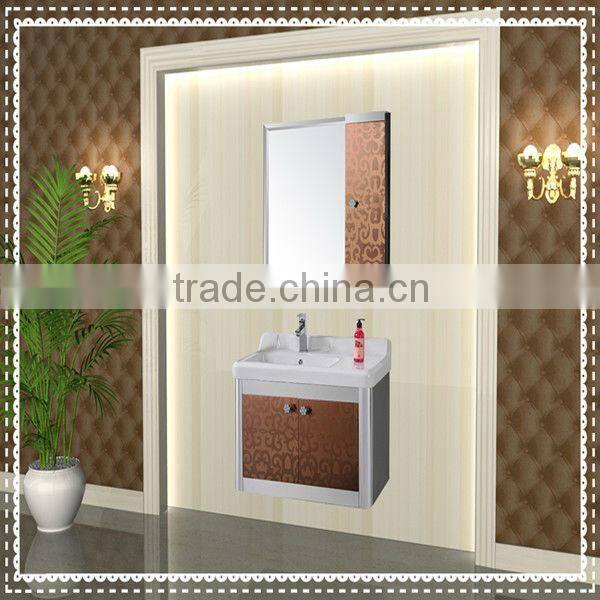 stainless steel bathroom vanity