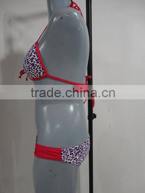 2015 new design women swimwear open sexy girl full photo
