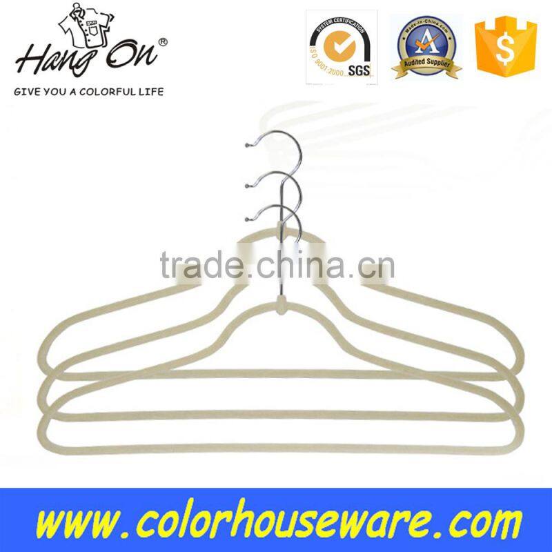 Flat Velvet hanger for shirt