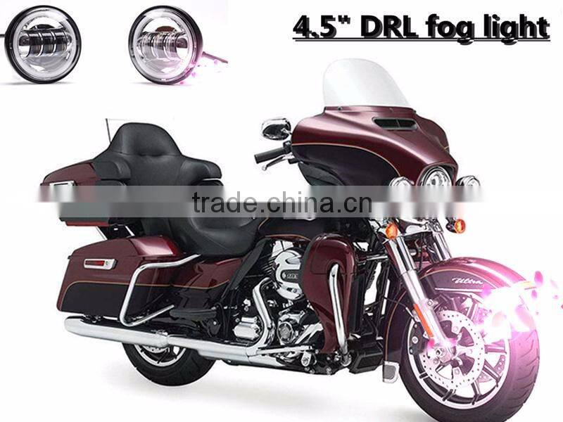 4-1/2" 4.5 inch Fog Light Auxiliary Bulb Motorcycle Daymaker Projector Spotlight Driving Lamp Headlight for Harley motorcycle