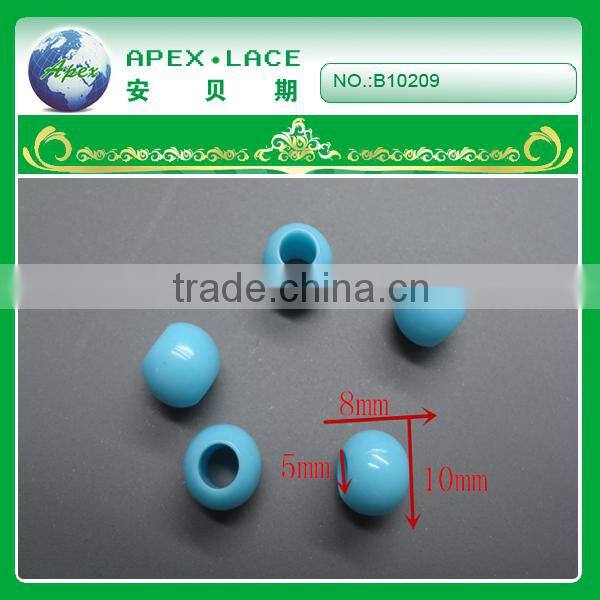 hot sales 10mm plastic beads for garment decorative B10209