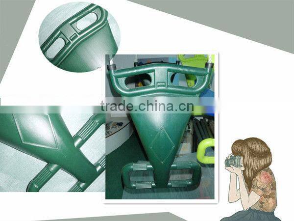 Garden Plastic Glider Swing Seat with Rope