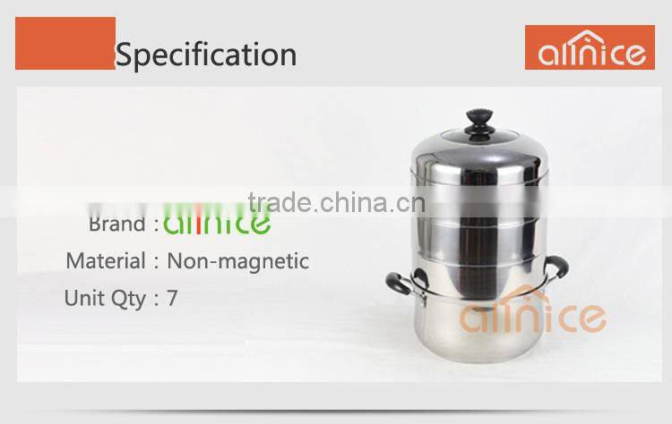 18/0 High quality stainless steel energy-saving cooking pot