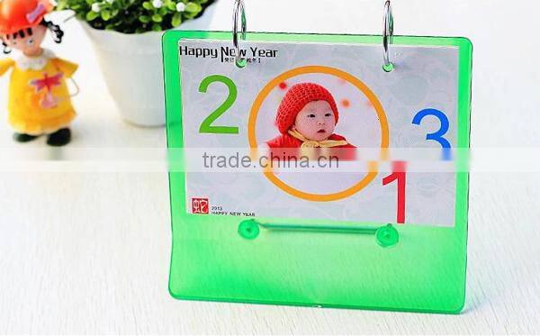 Super Simple acrylic calender stand with difftent shape
