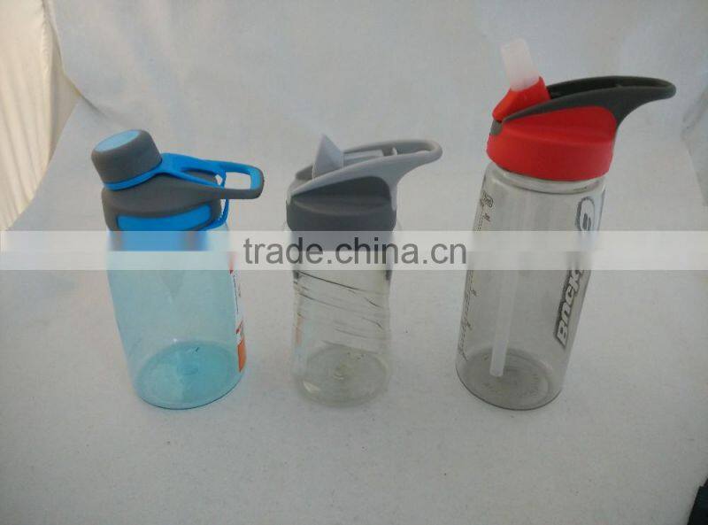 Tritan water bottle with straw for cold water