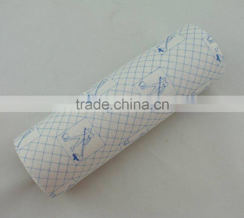 Printed nonwoven floor wiping cloth rolls