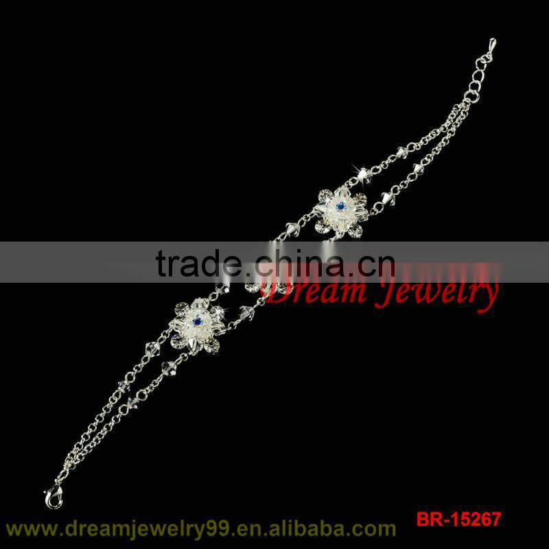 hot sale rhinestone bridal bracelet