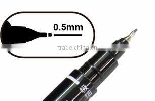 non-toxic twin tip CD Permanent marker Pen jumbo and fine tip