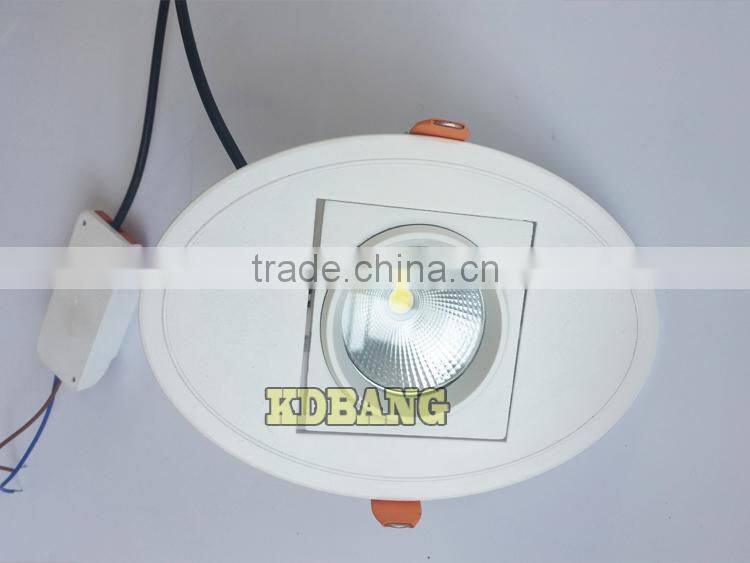 New ceiling light high quality rotate led downlight 10w