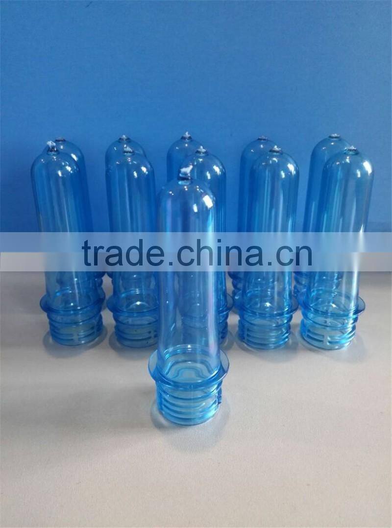 Transperant pco 1810 28mm 25g pet preform for mineral water bottle/csd/juice