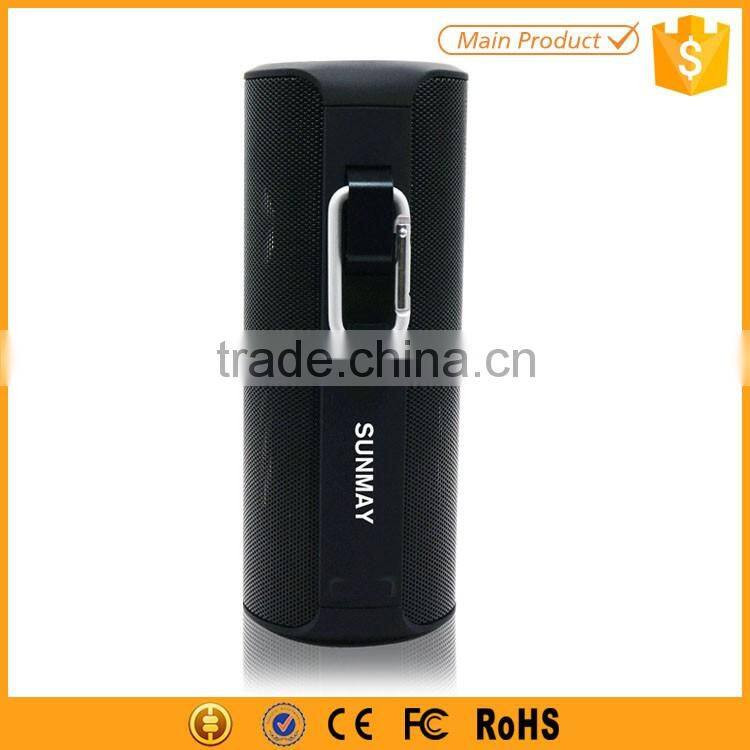 360 stereo sound 2000mah bluetooth speaker support TF card