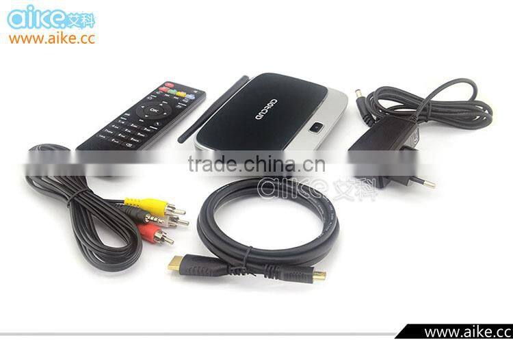 2016 New Smart TV Box CS918 Android TV Box RK3188 RAM 2GB/8GB Quad Core Mini PC Smart TV Media Player with Remote Controller