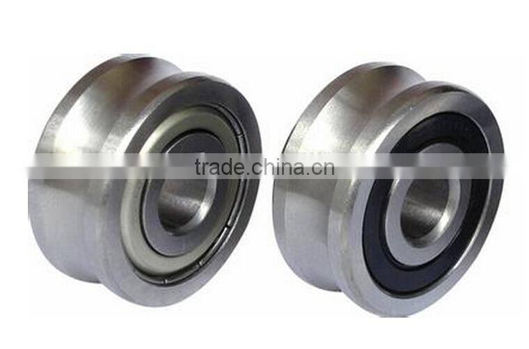 China Alibaba LV204-57ZZ V groove track roller bearing with size 20*57*22mm