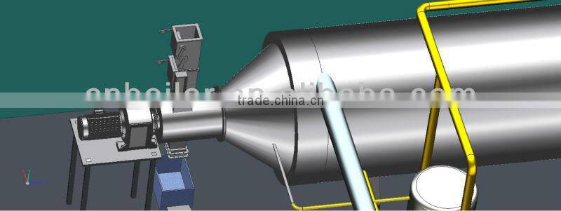 Waste tyre pyrolysis factory