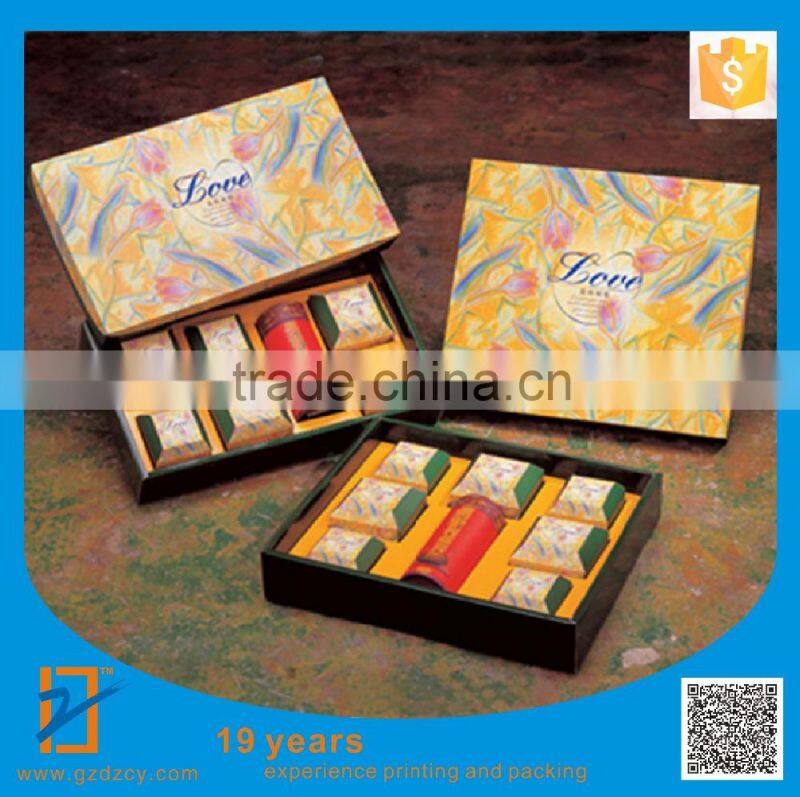 Custom moon cake box, the mid autumn moon cake box, the design of moon cake box