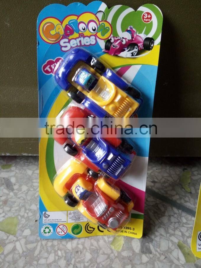 2016 kid toy new popular cute plastic pull back small car toy
