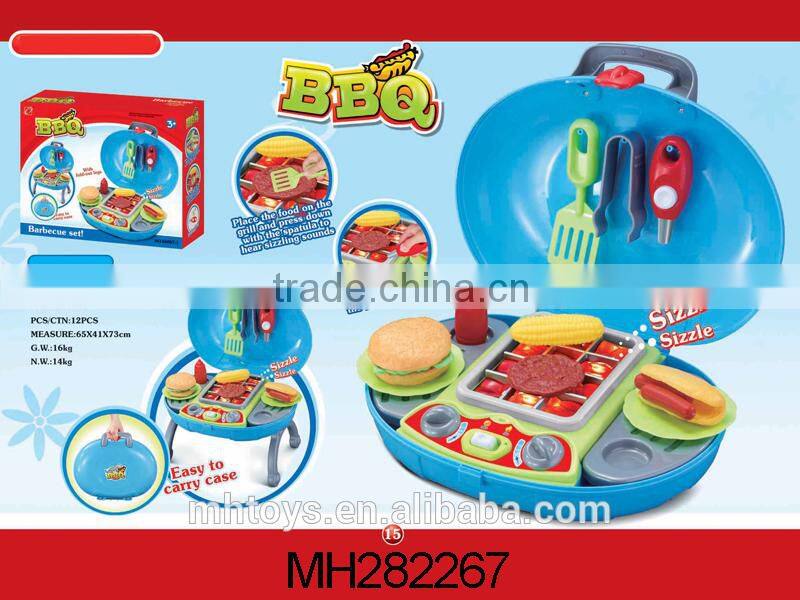 2015 toys for kids kitchen bbq play set