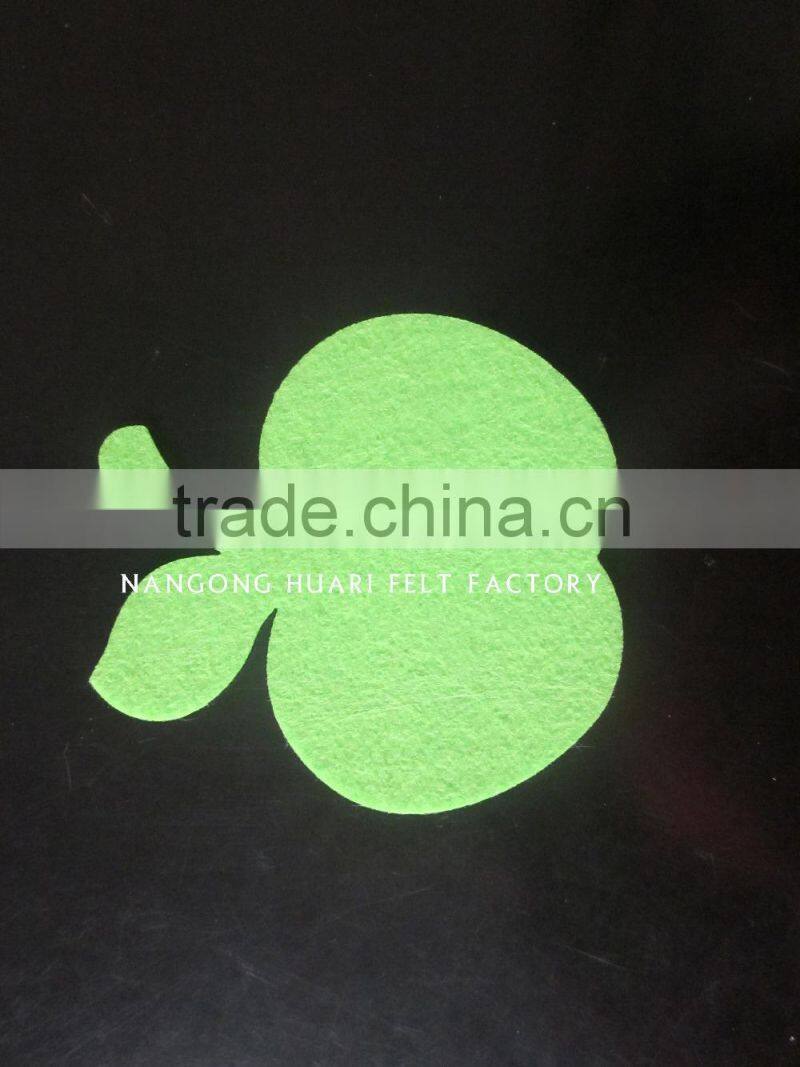 christmas felt placemats red felt backed placemat