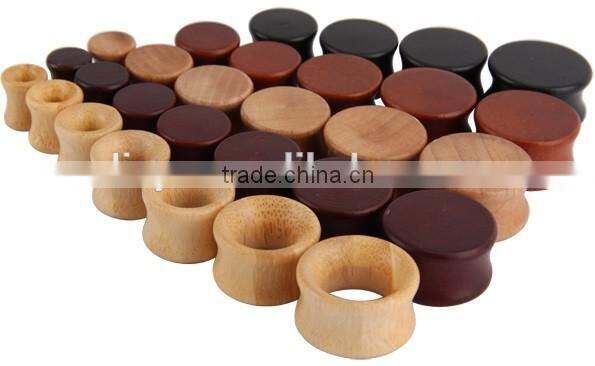 Plug Tunnel Jewelry Wholesale Brass Plug Wooden Ear Plug