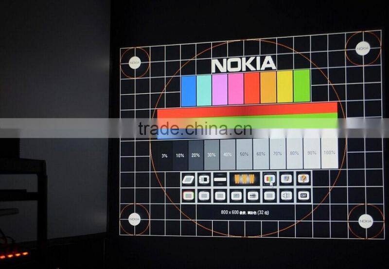 native 800x480/600Pixels Widescreen 16:9 dlp led projector