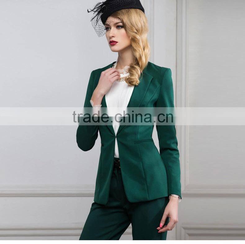 Women Suits Coat And Pants, Black Formal Business Women Blazer