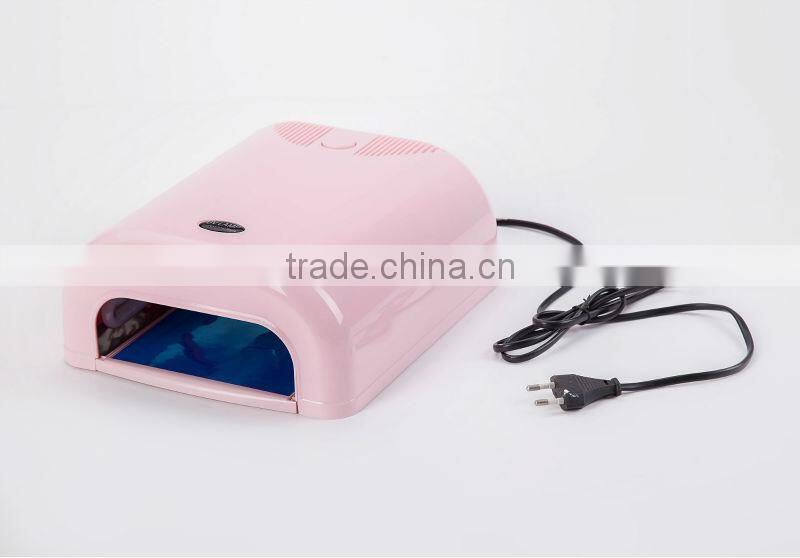 plastic uv lamp electric nail polish dryer with battery