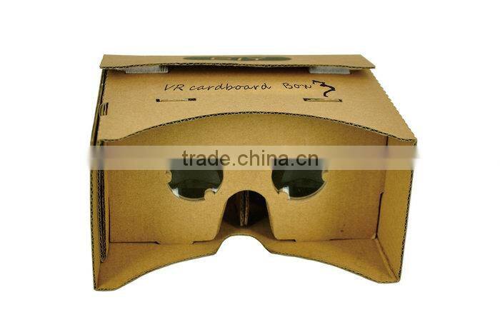 simple portable vr box 3d glasses for normal tv