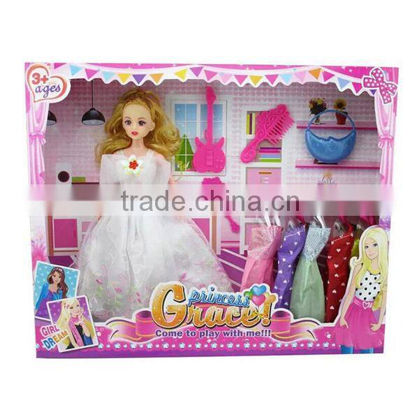 WW3607942 Lovely movable hand 11 inch doll toys baby doll toys