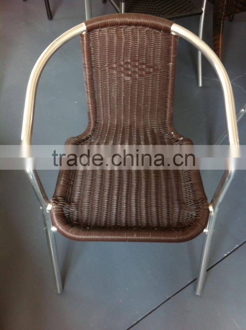 wholesale rattan chair stackable outdoor dining chairs YC028