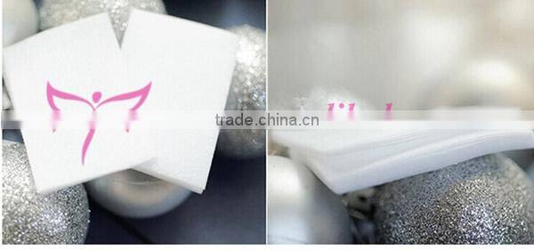 Easam nail polish remover wipes made with cotton fiber