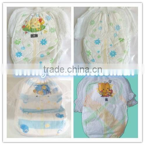 2014 full servo high quality pull up baby diaper making machines for sale