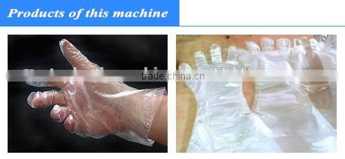 long sleeve glove making machine / long arm glove making machine