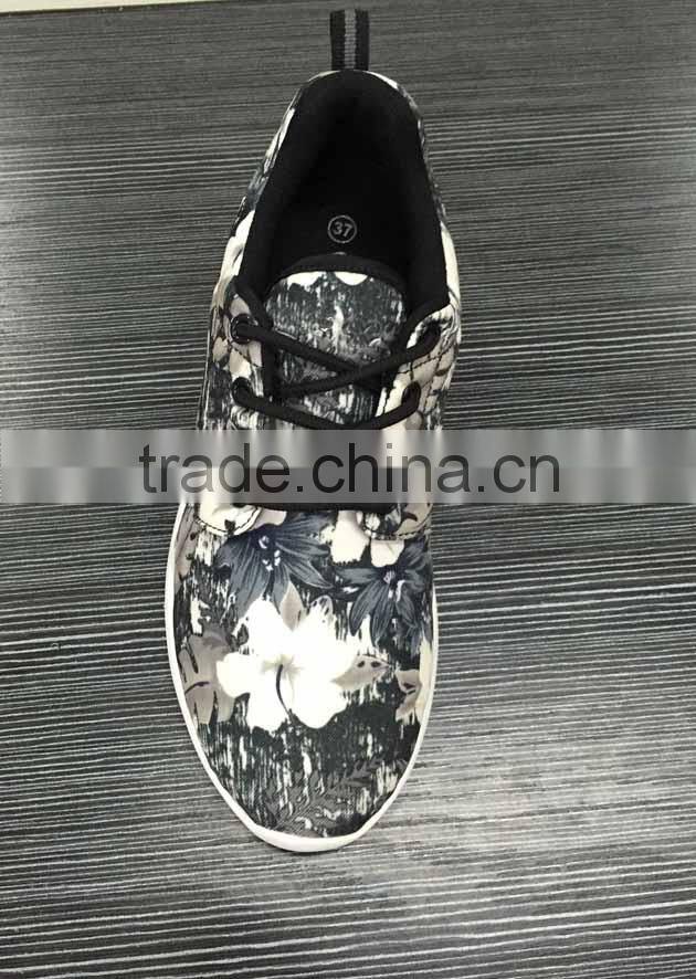 Hot selling lady casual shoes fashion air sport shoes