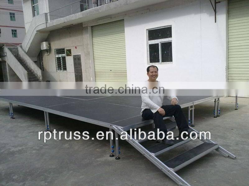 portable stage portable deck RP aluminum stage school stage portable satge